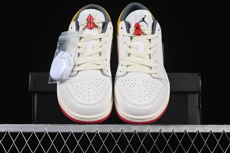 All categories Air Jordan Jordan series basketball shoes Air Jordan 1 Low Air Jordan 1 Low AJ1 Joe 1 mandarin duck color low-top cultural and leisure sports sneakers HV4511-133